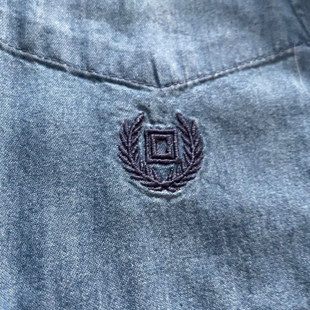 Chaps Chambray Button Down - image 4